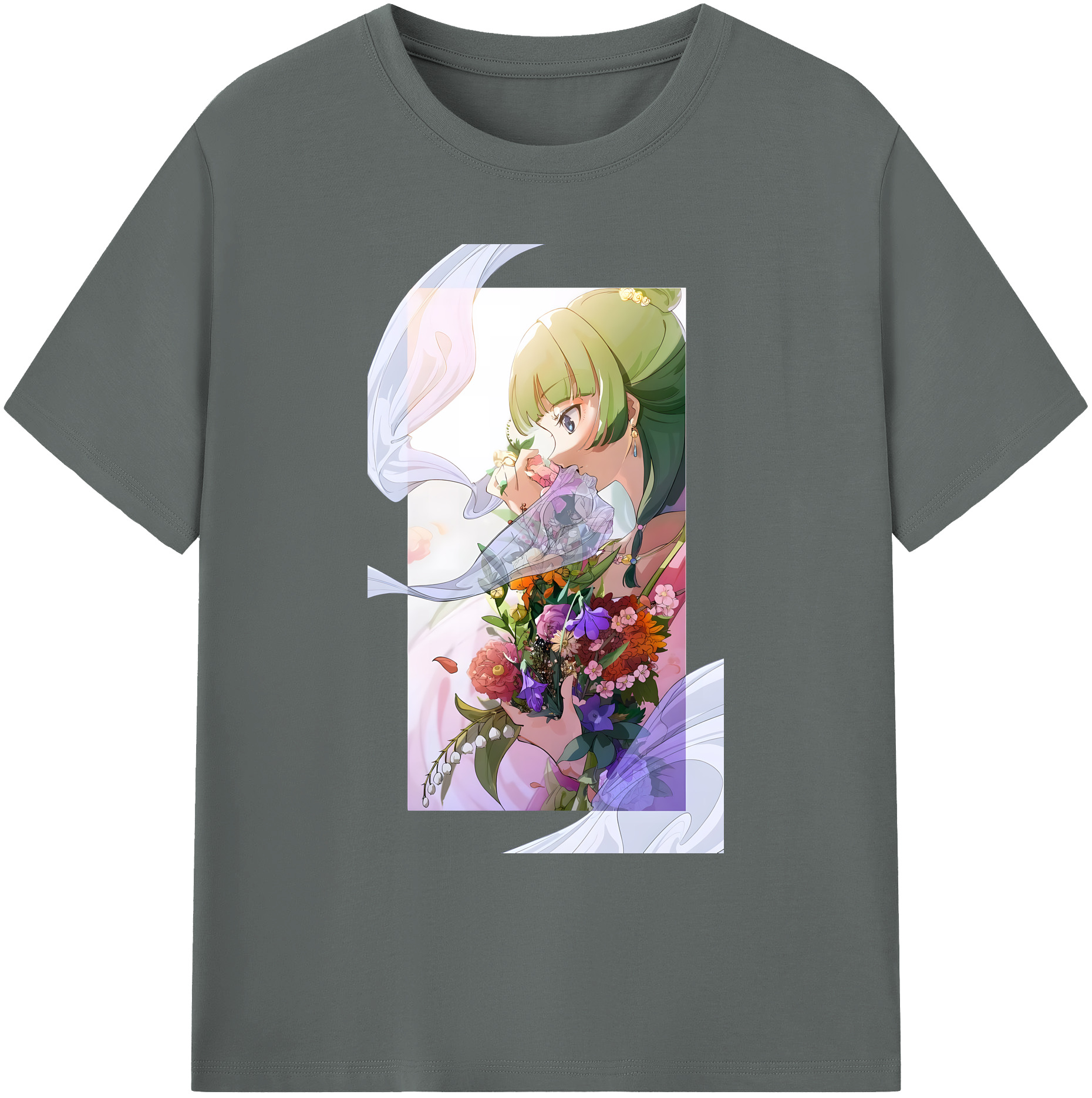 （画像用） 薬屋のひとりごと The Apothecary Diaries 綿100％ メンズ半袖Tシャツ｜肌触りやわらか＆通気性